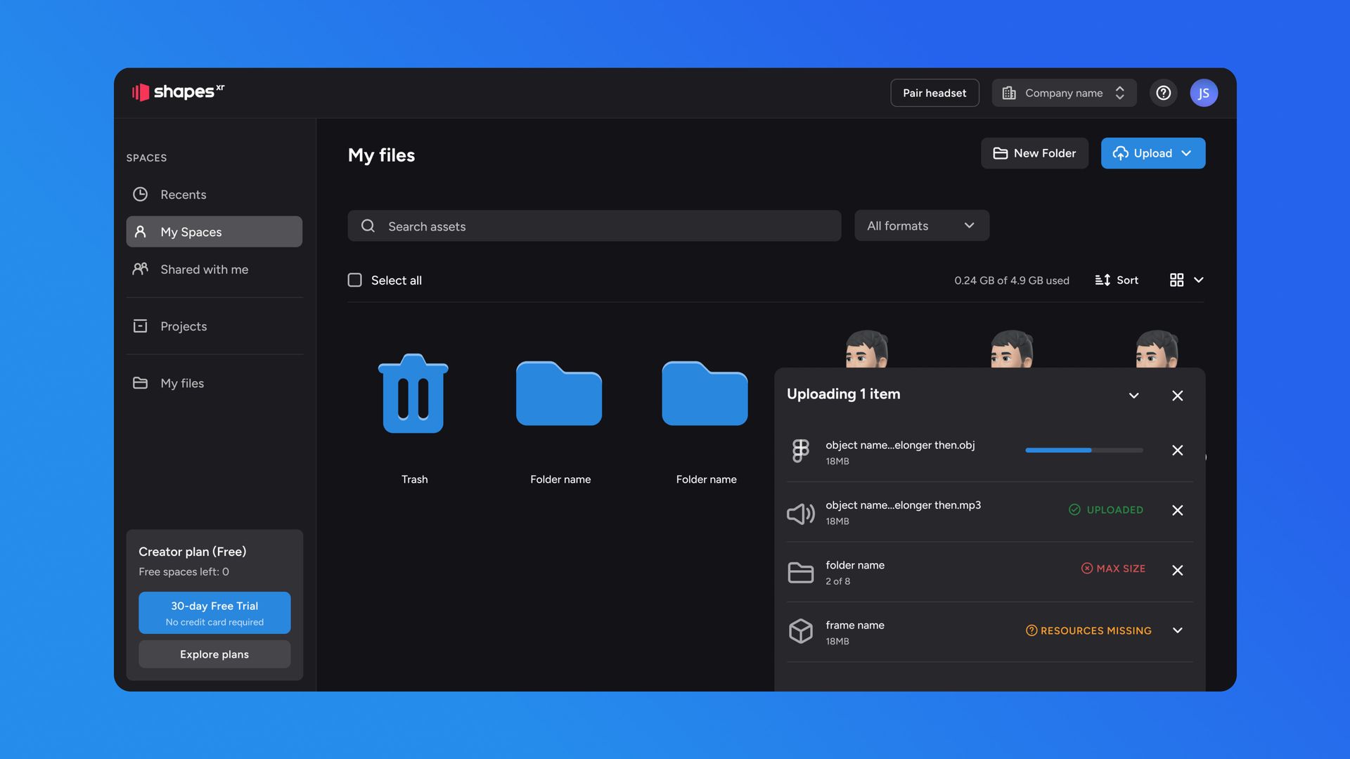 Web App Design Tool illustration