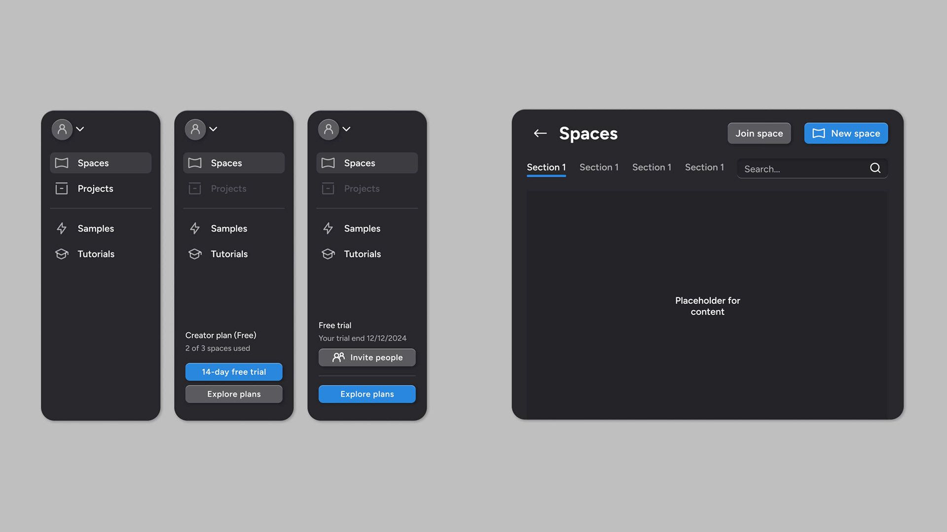 XR App Lobby illustration