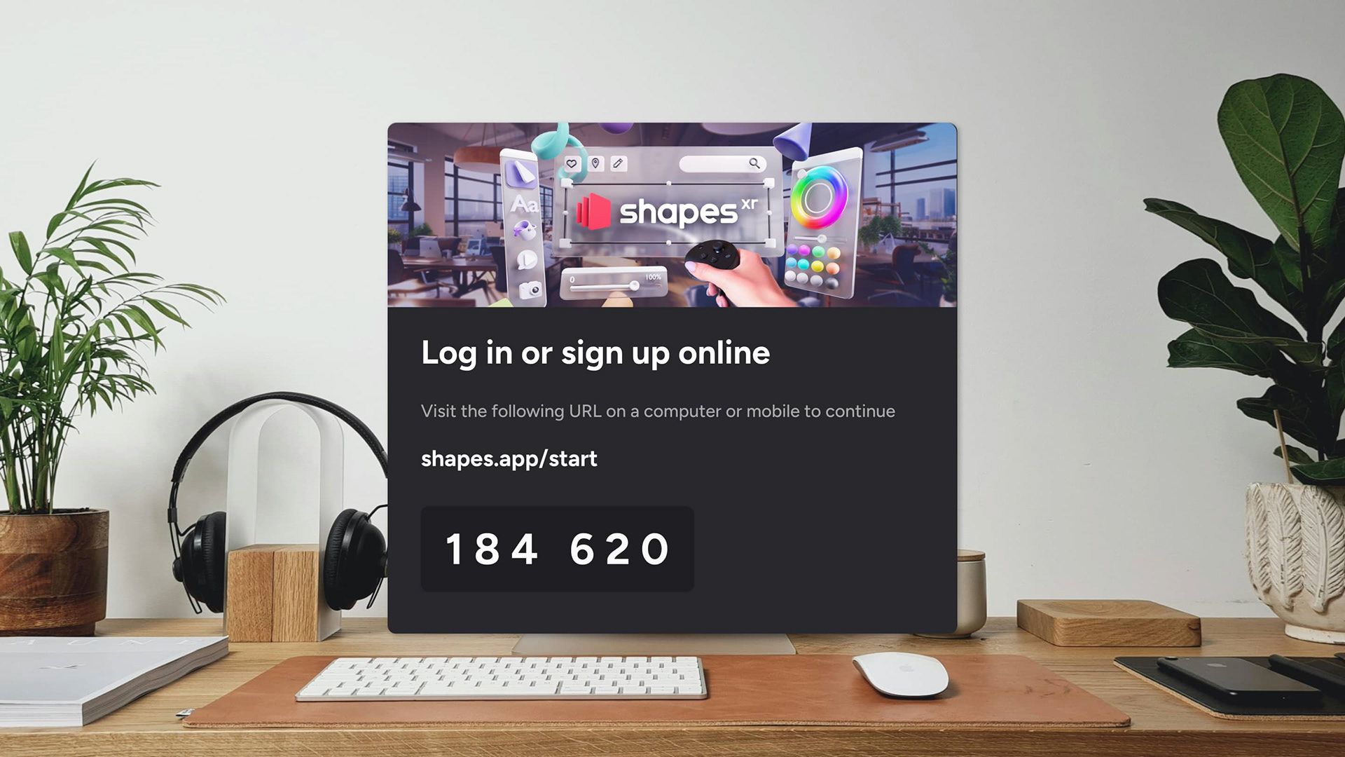 XR App Lobby illustration