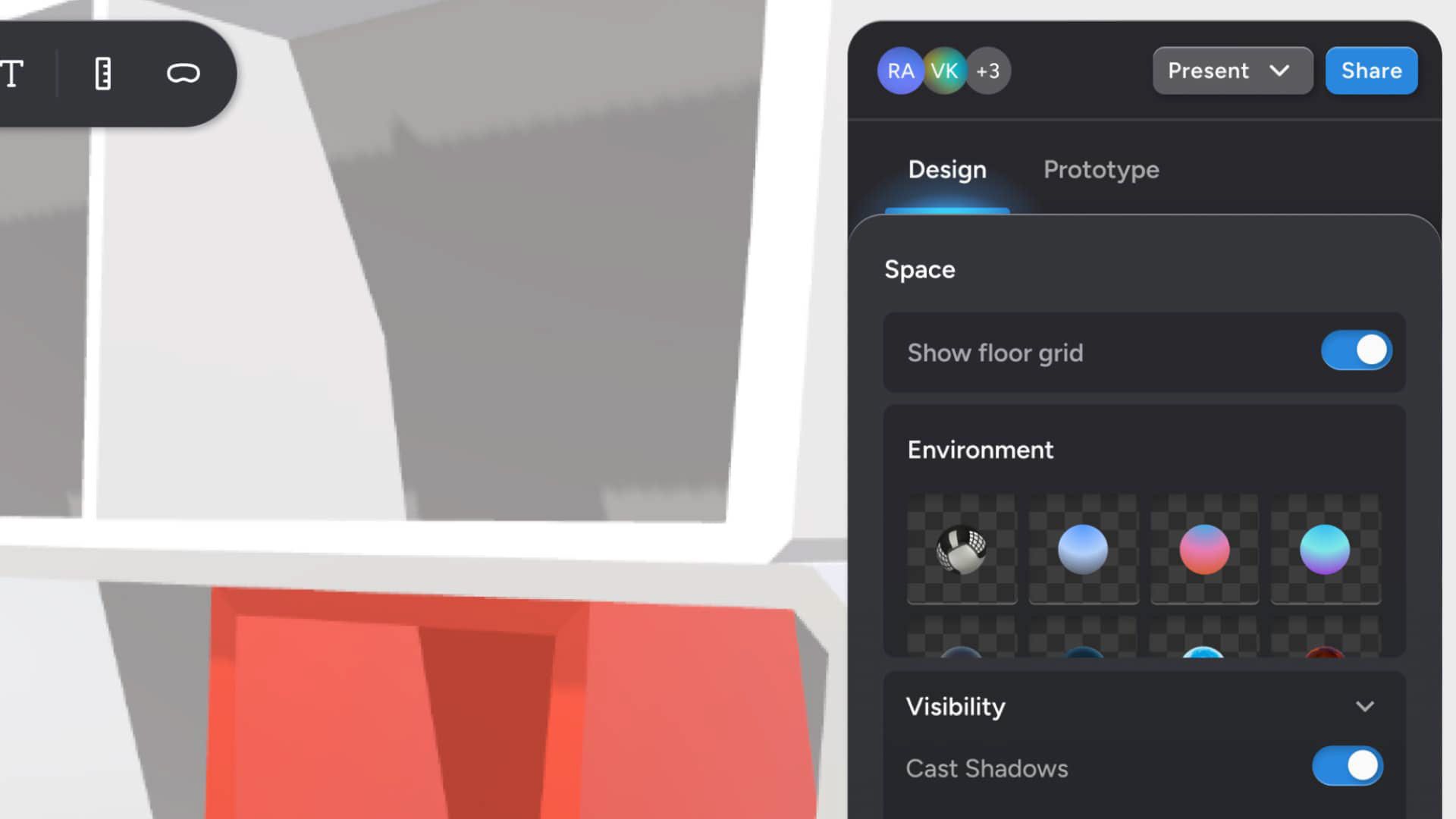 3D Web Editor illustration