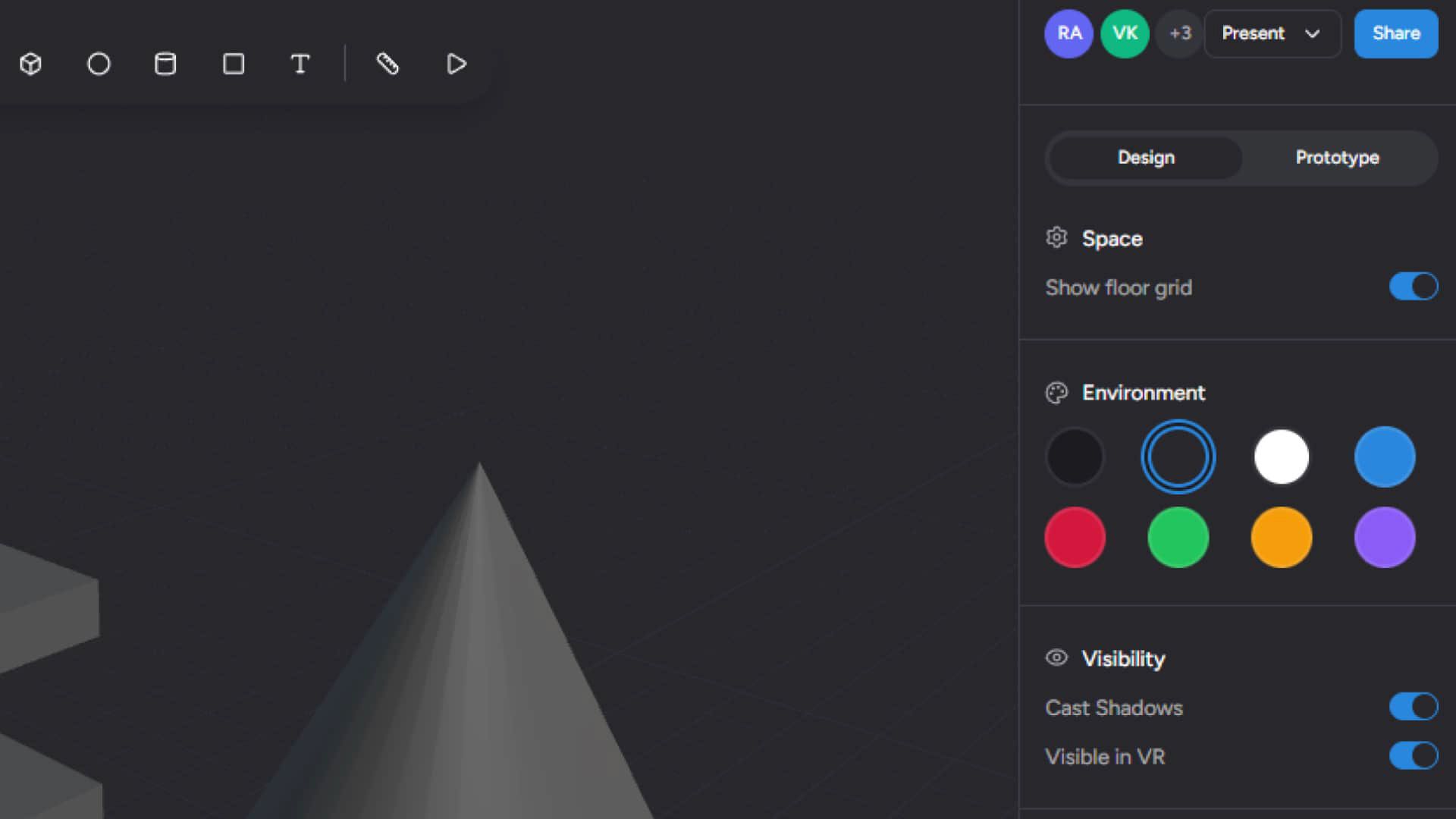 3D Web Editor illustration