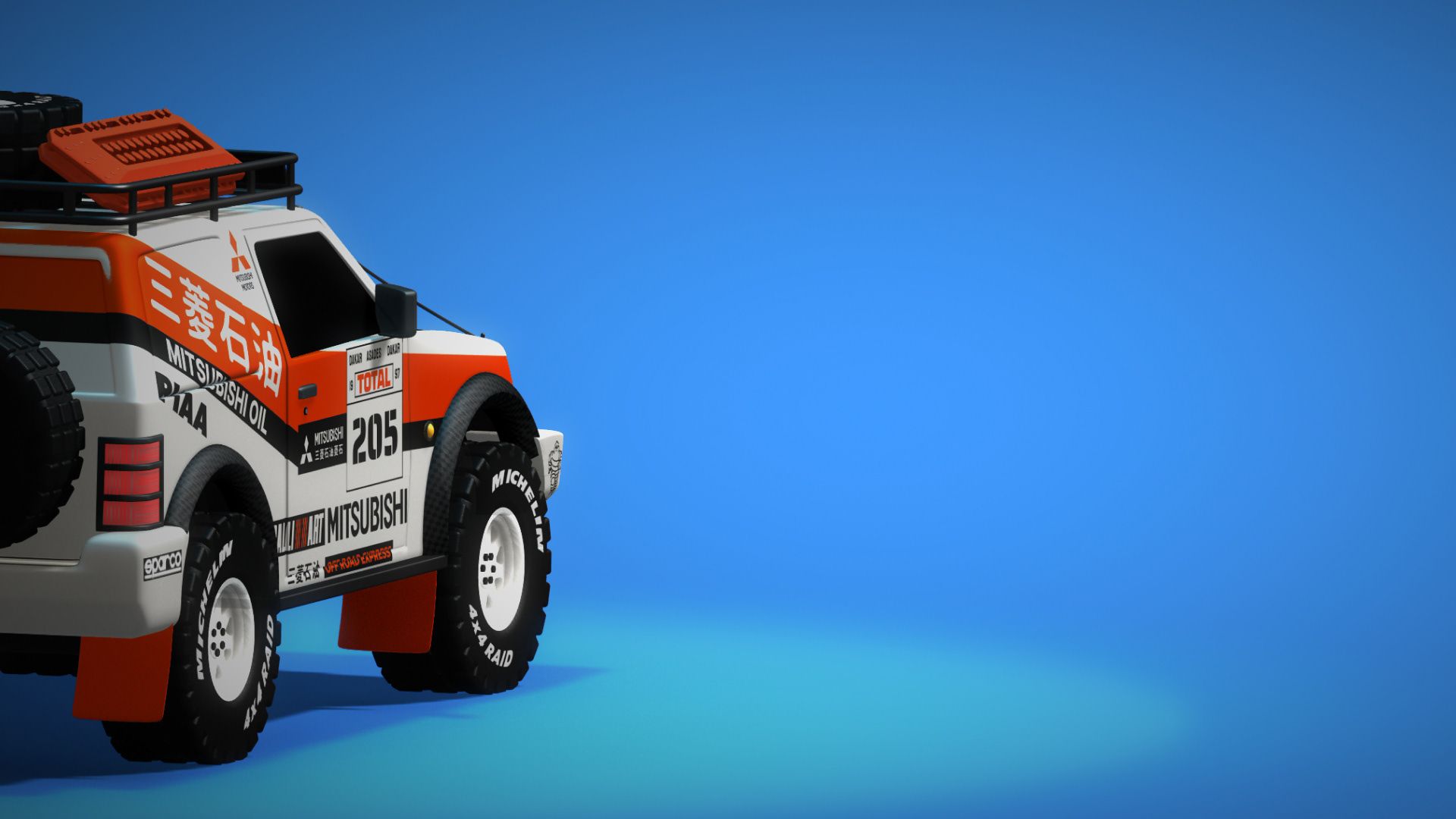 UI Game and 3D model illustration