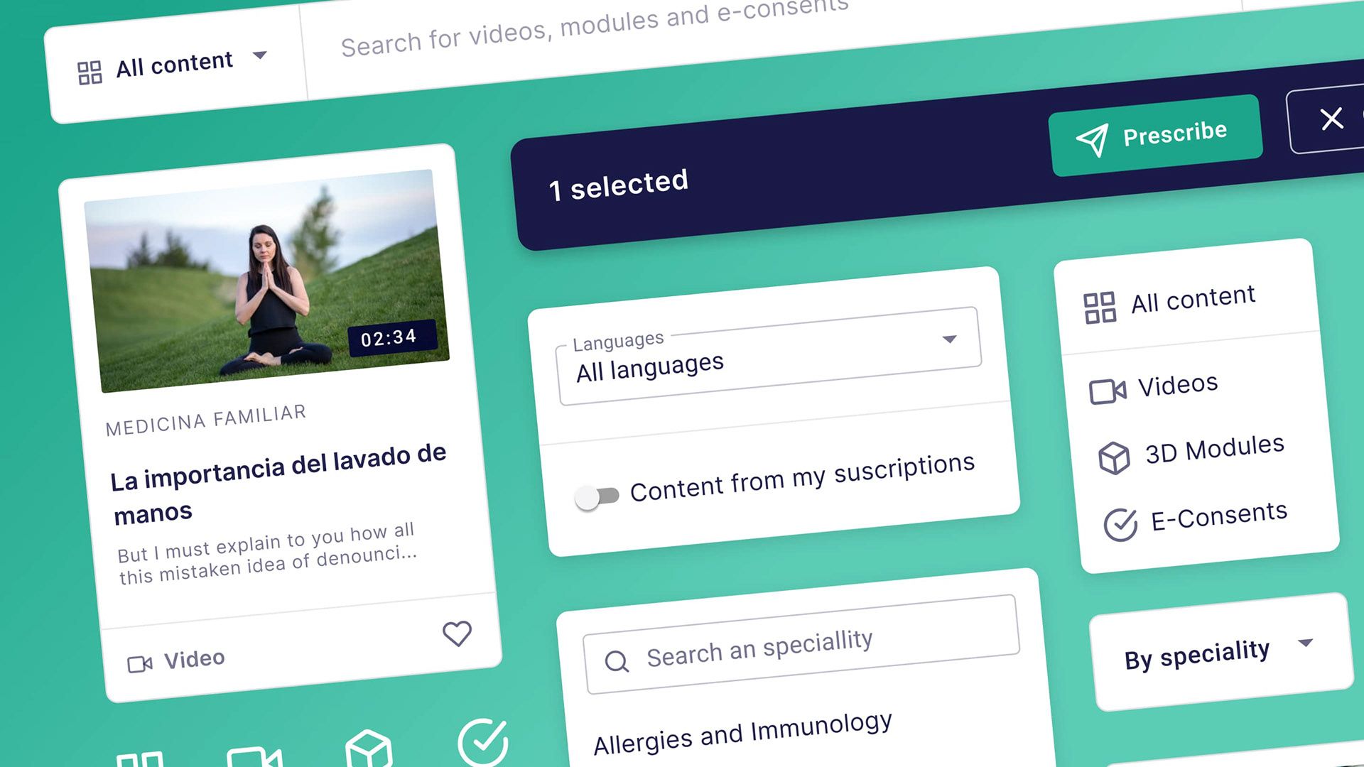 Multimedia Content Browser illustration