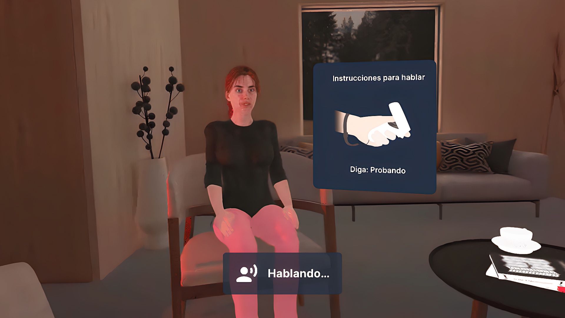 VR Relaxation Experience illustration